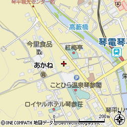香川県仲多度郡琴平町511-17周辺の地図