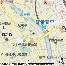 香川県仲多度郡琴平町572周辺の地図