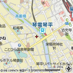 香川県仲多度郡琴平町581周辺の地図