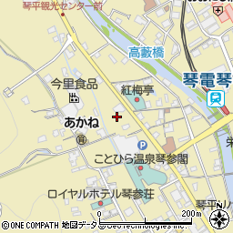 香川県仲多度郡琴平町511-16周辺の地図