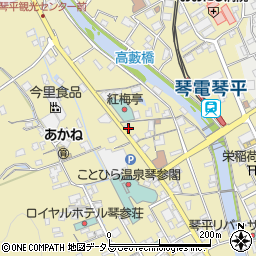 香川県仲多度郡琴平町569-1周辺の地図