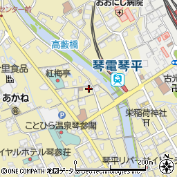 香川県仲多度郡琴平町573-1周辺の地図
