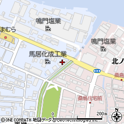 徳島県鳴門市撫養町黒崎松島60周辺の地図