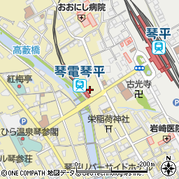 香川県仲多度郡琴平町361周辺の地図