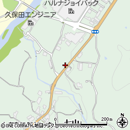 和歌山県海南市七山698周辺の地図