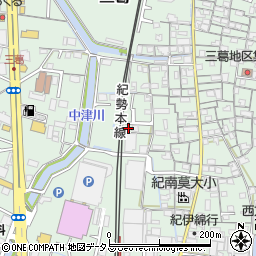 和歌山県和歌山市三葛188-14周辺の地図