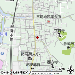 和歌山県和歌山市三葛810周辺の地図