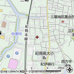 和歌山県和歌山市三葛194-1周辺の地図