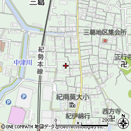 和歌山県和歌山市三葛195-1周辺の地図