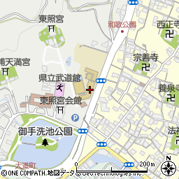 和歌山市立和歌浦小学校周辺の地図