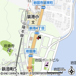 株式会社サントーコー　ポートサイド岩国ＳＳ周辺の地図