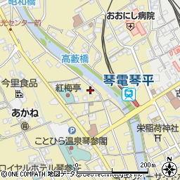 香川県仲多度郡琴平町567周辺の地図