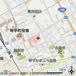 岩佐病院周辺の地図