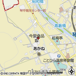 香川県仲多度郡琴平町517周辺の地図