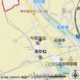 香川県仲多度郡琴平町540周辺の地図