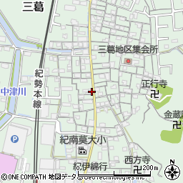和歌山県和歌山市三葛200-2周辺の地図