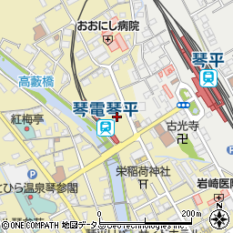 香川県仲多度郡琴平町363周辺の地図