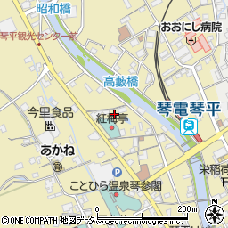 香川県仲多度郡琴平町559周辺の地図