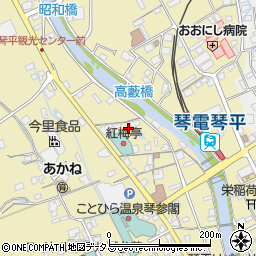 香川県仲多度郡琴平町559-5周辺の地図