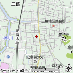 和歌山県和歌山市三葛208周辺の地図