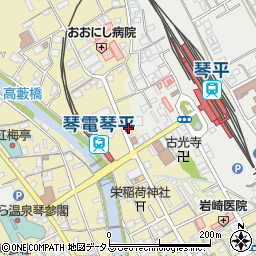 香川県仲多度郡琴平町314周辺の地図