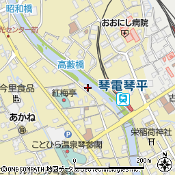 香川県仲多度郡琴平町576周辺の地図
