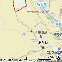 香川県仲多度郡琴平町496-1周辺の地図
