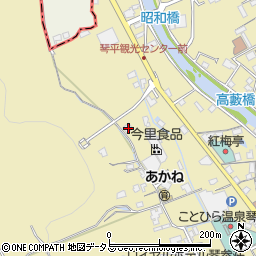 香川県仲多度郡琴平町491周辺の地図