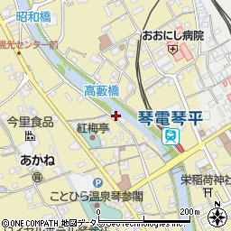香川県仲多度郡琴平町575周辺の地図
