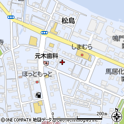 徳島県鳴門市撫養町黒崎松島390周辺の地図