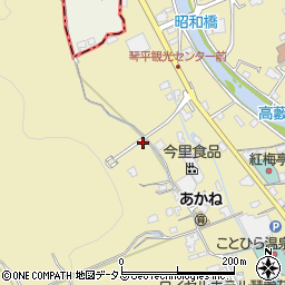 香川県仲多度郡琴平町493周辺の地図