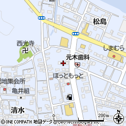 徳島県鳴門市撫養町黒崎松島440周辺の地図