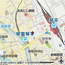 香川県仲多度郡琴平町319-16周辺の地図