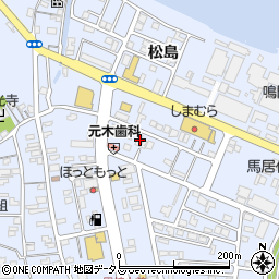 徳島県鳴門市撫養町黒崎松島392周辺の地図