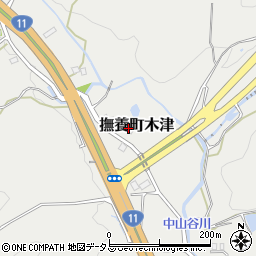 徳島県鳴門市撫養町木津1342周辺の地図