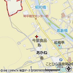 香川県仲多度郡琴平町519周辺の地図