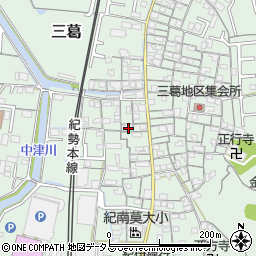 和歌山県和歌山市三葛215周辺の地図