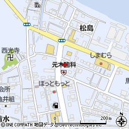 徳島県鳴門市撫養町黒崎松島402周辺の地図