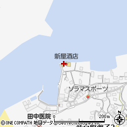 長門運輸株式会社　渡子営業所周辺の地図