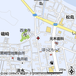 徳島県鳴門市撫養町黒崎松島11-2周辺の地図