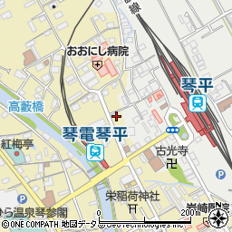 香川県仲多度郡琴平町319周辺の地図