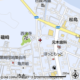 徳島県鳴門市撫養町黒崎松島11-13周辺の地図