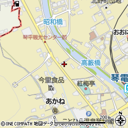 香川県仲多度郡琴平町546-3周辺の地図