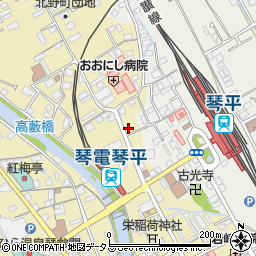 香川県仲多度郡琴平町319-13周辺の地図