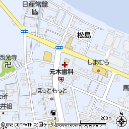 徳島県鳴門市撫養町黒崎松島405周辺の地図