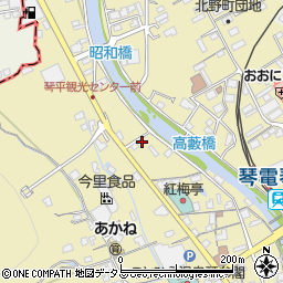 香川県仲多度郡琴平町546-12周辺の地図