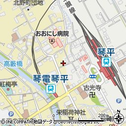 香川県仲多度郡琴平町319-12周辺の地図