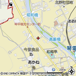 香川県仲多度郡琴平町546-4周辺の地図