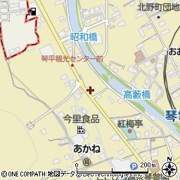 香川県仲多度郡琴平町531周辺の地図