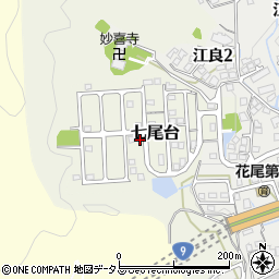 〒753-0018 山口県山口市七尾台の地図
